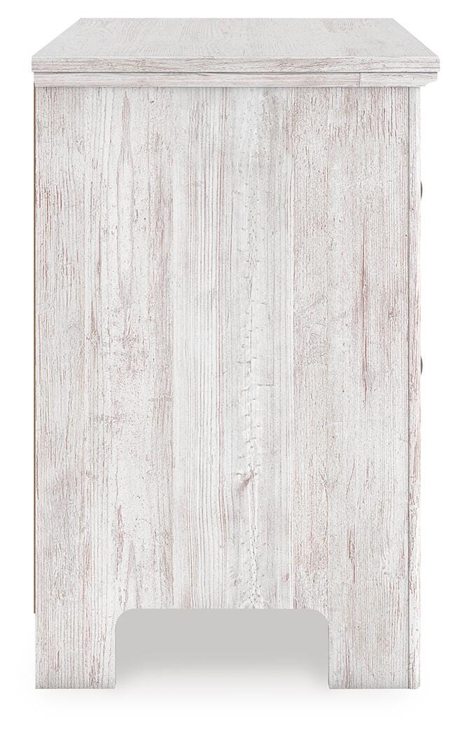 Makidern Queen Panel Bed, Dresser, Mirror and Nightstand - PCB1171B40