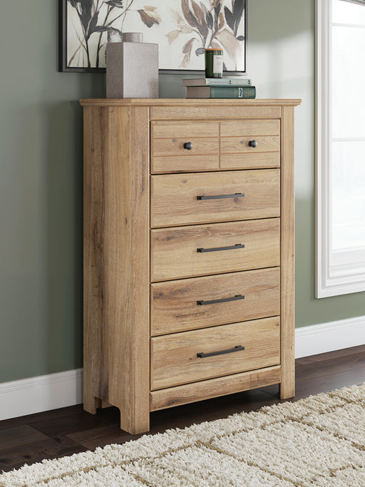 Makidern Tan Chest of Drawers - PCB1170-46