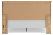 Makidern Tan King Panel Bed - PCB1170B12