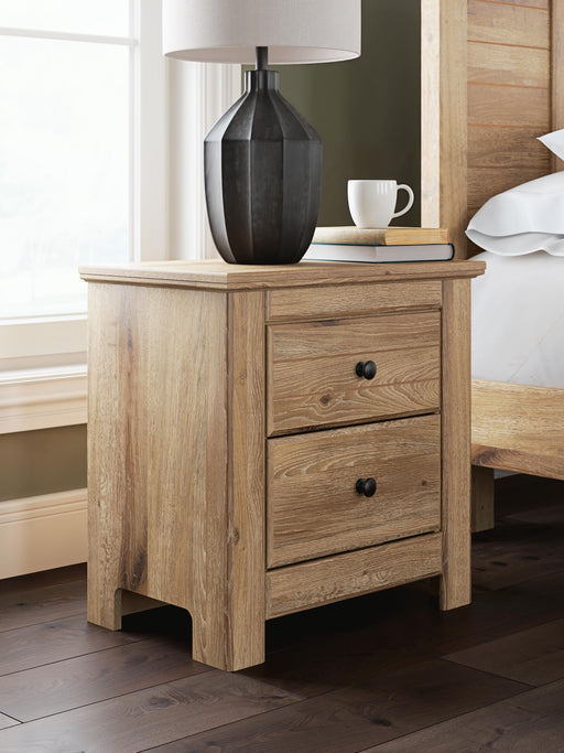 Makidern Tan Nightstand - PCB1170-92
