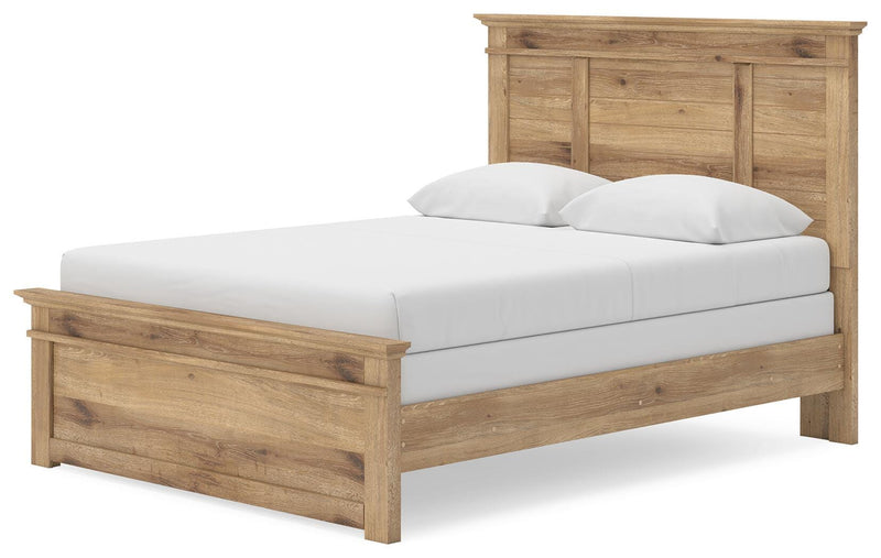 Makidern Tan Queen Panel Bed - PCB1170B2