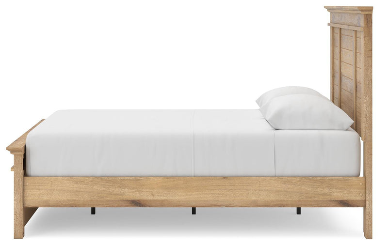 Makidern Tan Queen Panel Storage Bed - PCB1170B6