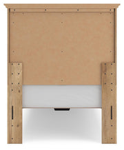 Makidern Tan Twin Panel Storage Bed - PCB1170B22