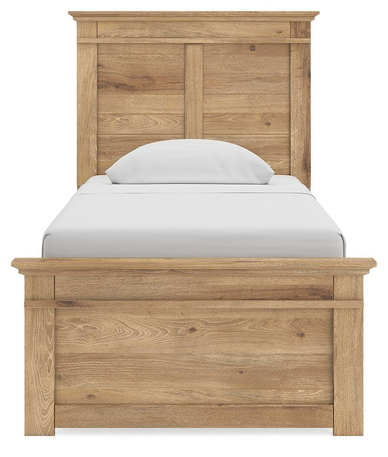 Makidern Twin Panel Bed, Dresser and Mirror - PCB1170B20