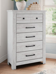 Makidern Whitewash Chest of Drawers - PCB1171-46