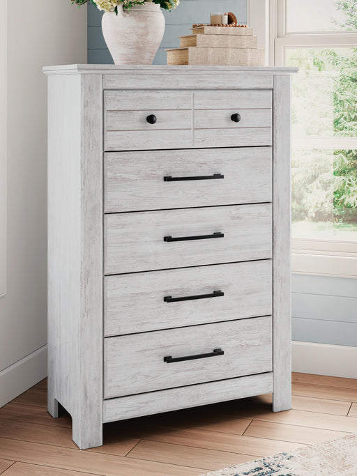 Makidern Whitewash Chest of Drawers - PCB1171-46