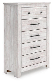 Makidern Whitewash Chest of Drawers - PCB1171-46
