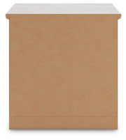 Makidern Whitewash Nightstand - PCB1171-92