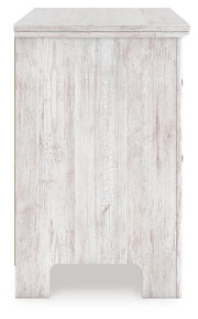 Makidern Whitewash Nightstand - PCB1171-92