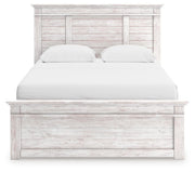 Makidern Whitewash Queen Panel Storage Bed - PCB1171B16