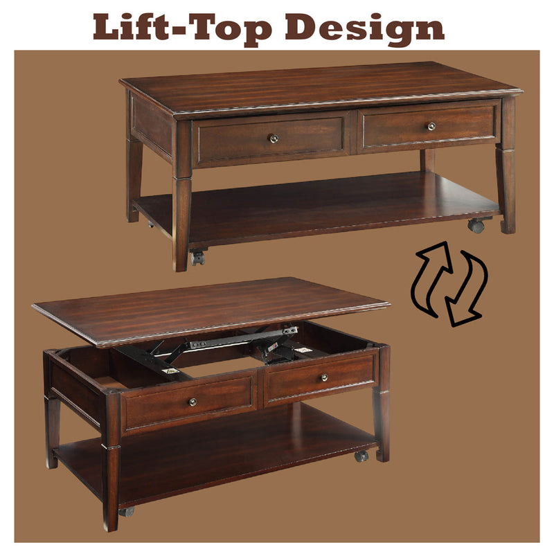 Malachi Coffee Table W/Lift Top - 80254