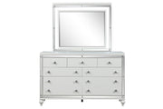 Malibu - 9 Drawers White Dresser - B234-D