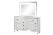 Malibu - 9 Drawers White Dresser - B234-D