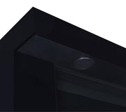 Mallory TV Stand Fireplace Console Bluetooth Speaker Black High Gloss - 701803