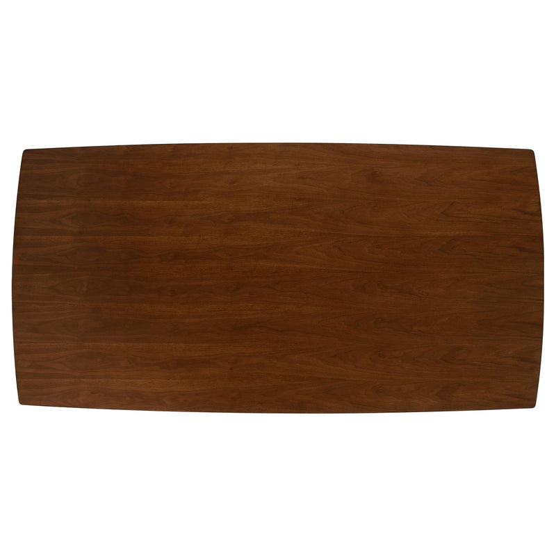 Malone 5-piece Rectangular Dining Table Set Dark Walnut - 105351-S5