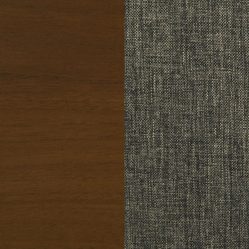 Malone Padded Wood Dining Arm Chair Dark Walnut (Set of 2) - 105352