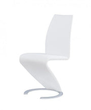 Malone White Glass Top Table & PU Chair Dining Set - Lara FurnitureDining Room Set