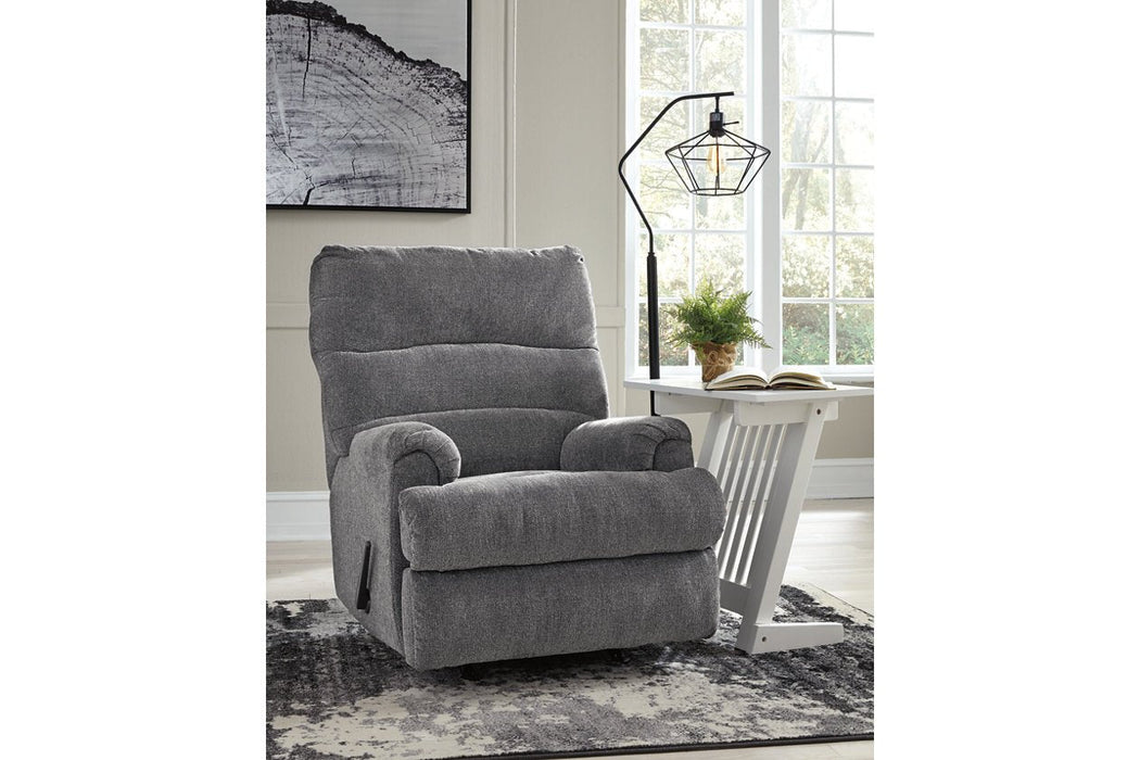 Man Fort Graphite Recliner - Gate FurnitureRecliner