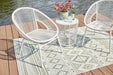 Mandarin Cape Outdoor Table and Chairs (Set of 3) - P312-050 - Lara Furniture