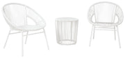 Mandarin Cape Outdoor Table and Chairs (Set of 3) - P312-050 - Lara Furniture