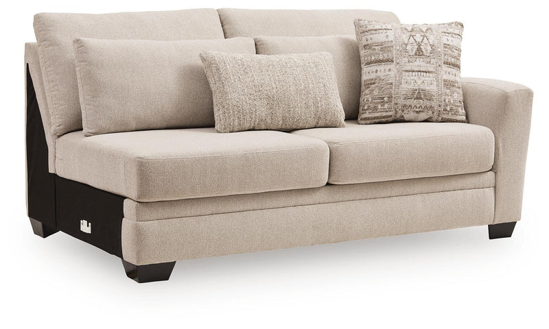 Mandi Point Marble Right-Arm Facing Loveseat - 6260656