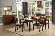 Mantello Cherry Extendable Dining Set - Lara FurnitureDining Room Set