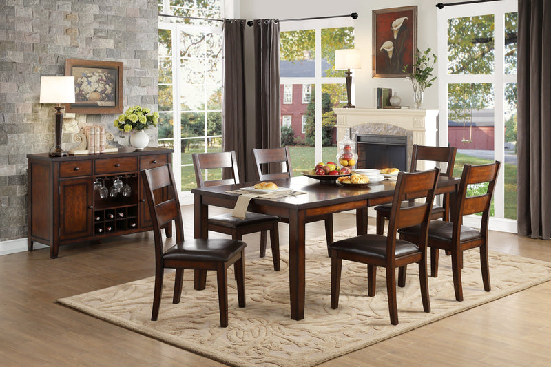 Mantello Cherry Extendable Dining Set - Lara FurnitureDining Room Set