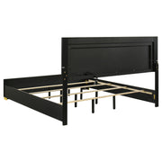 Marceline 4-piece Eastern King Bedroom Set Black - 222831KE-S4