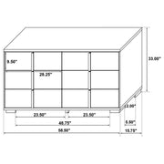 Marceline 4-piece Twin Bedroom Set White - 222931T-S4