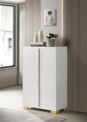 Marceline 5-drawer Bedroom Chest White - 222935