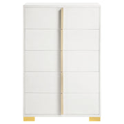 Marceline 5-drawer Bedroom Chest White - 222935