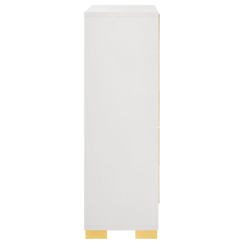 Marceline 5-drawer Bedroom Chest White - 222935