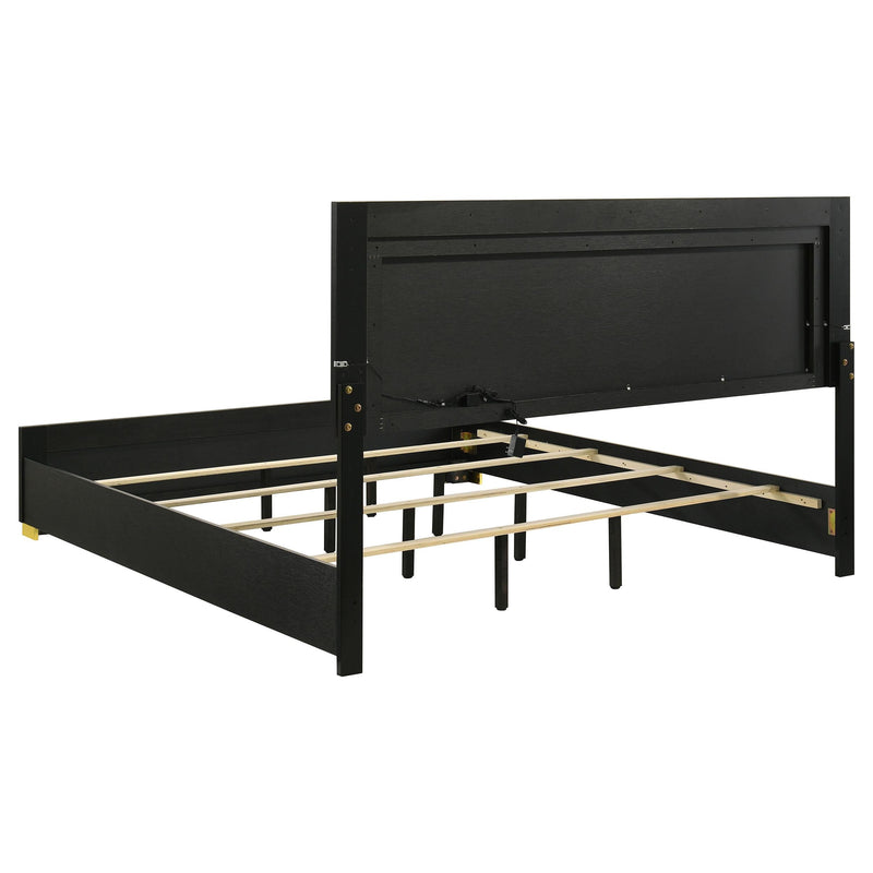 Marceline 5-piece Eastern King Bedroom Set Black - 222831KE-S5