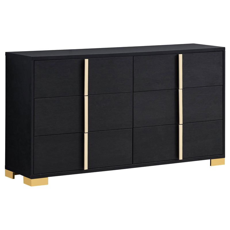 Marceline 5-piece Twin Bedroom Set Black - 222831T-S5