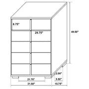 Marceline 5-piece Twin Bedroom Set White - 222931T-S5