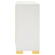 Marceline 6-drawer Dresser White - 222933