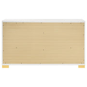 Marceline 6-drawer Dresser White - 222933