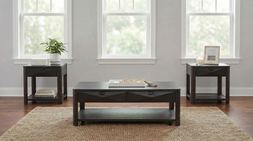 Marcelo 3-piece Coffee Table Set with Storage Coffee - 736068-S3