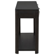 Marcelo Sofa Console Table with 2 Drawers and Shelf Coffee - 736069