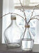 Marcin Clear Vase (Set of 2) - Gate FurnitureVase