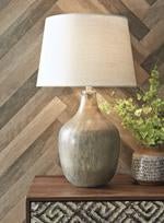 Mari Gray/Gold Finish Table Lamp - Lara FurnitureTable Lamp