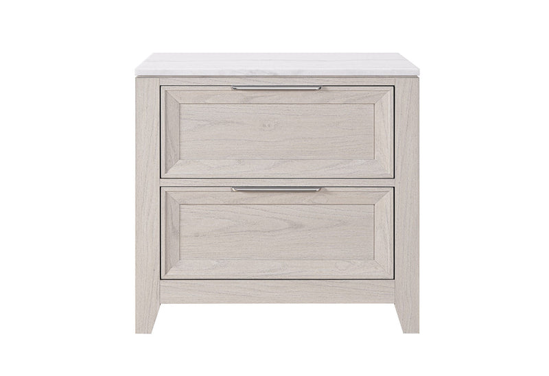 Mariah Beige Nightstand - MARIAH-BEIGE-NS