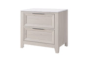 Mariah Beige Nightstand - MARIAH-BEIGE-NS