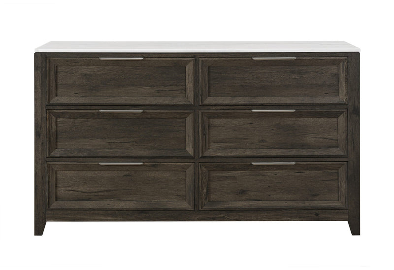 Mariah Dark Brown Dresser - MARIAH-DRK BRWN-DR