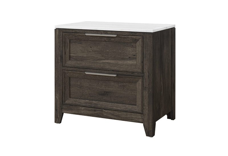 Mariah Dark Brown Nightstand - MARIAH-DRK BRWN-NS