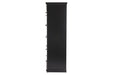 Maribel Black Chest of Drawers - Gate FurnitureChest