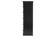 Maribel Black Chest of Drawers - Lara FurnitureChest