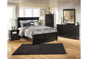 Maribel Black Chest of Drawers - Lara FurnitureChest