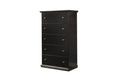 Maribel Black Chest of Drawers - Gate FurnitureChest