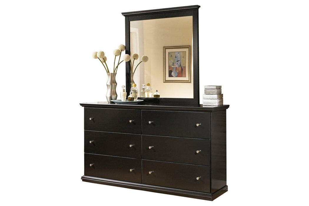 Maribel Black Dresser - Gate FurnitureDresser